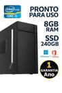 Computador PC Intel i5 8GB SSD 240GB Windows 11 Office Pacote Pronto pra Usar