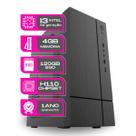 Computador PC Master Desktop Core i3 6100 6ª Ger 4gb 120gb ssd sata lll