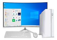 Computador Pc Slim Branco I5 8gb Ram Ssd 240gb Tela 23.8 Fhd Computador Pc Slim Branco I5 8gb Ram Ssd 240gb Tela 23.8 Fhd
