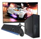 Computador Pc Slim I5 16gb Ram Ssd 960gb Monitor 31.5 Curvo - Preto