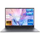 Computador portátil CHUWI GemiBook Plus de 15,6" Intel N100 16 GB 512 GB SSD