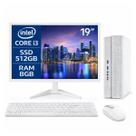Computador Slim BR Completo I3 8ª Gen 16GB SSD 256GB Win 11