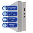 Computador Slim BR MultiPc I5 8ª Geração 8GB SSD 512GB Win11
