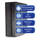 Computador SlimDesk MultiPC Intel Core i3 8ª Geração Ram 8GB SSD 256GB Windows 11 Pro