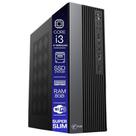 Computador TOB Slim Compacto 4ª Geração Intel Core i3 SSD 240GB Memória 8GB Rede sem fio Windows 10 Trial Desktop PC CPU