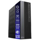 Computador TOB Slim Compacto Intel Core i3 SSD 240GB Memória 8GB Rede sem fio Windows 10 Trial Desktop PC CPU