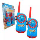 Comunicador Infantil Walk Talk Brinquedo Criança Top Cor Azul E Vermelho Cor:azul e vermelho