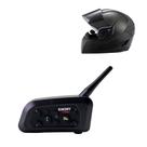 Comunicador Microfone de Capacete Bluetooth 5.1 com suportes