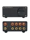 Comutador de fonte de sinal de áudio SOLUPEAK RCA 4 em 1 saída S1 Comutador de fonte de sinal de áudio SOLUPEAK RCA 4 em 1 saída S1