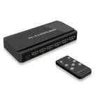 Comutador HDMI LVY 5 em 1 saída com controle remoto IR 4k * 2k Ultra HD 3D