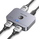 Comutador HDMI VENTION 8K 2x1 com indicadores LED HDMI 2.1 4K 120Hz