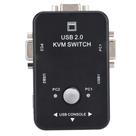 Comutador KVM Fosa 2/4 portas VGA USB 2.0 para DOS/Win/UNIX/Linux