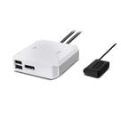Comutador KVM IOGEAR 2 portas 4K USB-C com saída DisplayPort GCS72CC