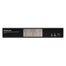 Comutador KVM IOGEAR de 2 portas 4K Dual View DisplayPort com USB 3.1