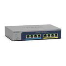 Comutador NETGEAR Ultra60 PoE de 8 portas Ethernet de vários gigabits
