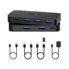 Comutador USB BENFEI 2 Computadores Compartilham 3 USB 3.0 e 1 USB-C