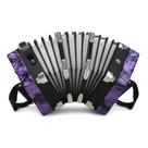 Concertina Kekangerly de 20 Teclas Roxa para Iniciantes Concertina Kekangerly de 20 Teclas Roxa para Iniciantes