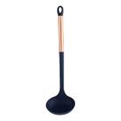 Concha Azul Multiuso Para Cozinha De Feito Nylon Com Cabo Rose