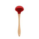 Concha Cabo Madeira Nature Vermelha 29Cm Silicone