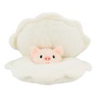 Concha Com Porco Rosa Dentro 19x34cm - Pelúcia