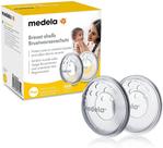 Concha Corretor de Mamilos invertido ou plano Formador de Mamilos Medela 2 uni
