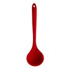 Concha De Feijão Vermelho Kit Silicone Utensilios De Cozinha Grande Reforçado 27cm