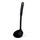 Concha de Nylon Preta Utensílio de Cozinha Não Risca Panela