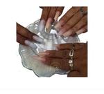 Concha De Vidro Decorativa Para Fotos De Unhas Acrigel