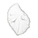 Concha Decorativa de Cristal Shell 16,5x12x3cm 7485 - Lyor