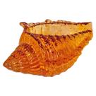 Concha Do Mar Decoração P/ Pousada Praia Resina Laranja 16cm