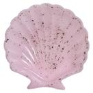 Concha Do Mar Porta Treco Ou Pendurar Rosa Claro Com Areia