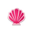 Concha em MDF com suporte - Rosa - 1 unidade - Rizzo Concha em MDF com suporte - Rosa - 1 unidade - Rizzo
