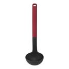 Concha KitchenAid Vermelha Nylon Sopa Caldo Cozinha Colher Concha Multiuso Servir Molhos Utensílio Antiaderente Resistente Profissional Durável Concha KitchenAid Vermelha Nylon Sopa Caldo Cozinha Colher Concha Multiuso Servir Molhos Utensílio Antiaderente Resistente Profissional Durável