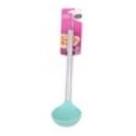 Concha Luxo Silicone com Cabo de Inox 30cm Feijão Sopa