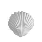 Concha Marinha Decor de Vidro Shell Pérola 40 x 7cm