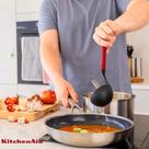 Concha Nylon Sopa Caldo Cozinha Pratica Vermelha KitchenAid Concha Nylon Sopa Caldo Cozinha Pratica Vermelha KitchenAid