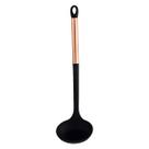 Concha Preto Multiuso Para Cozinha Nylon Com Cabo Rose