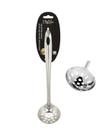Concha vazada slim inox pequena 26cm Chef line Concha vazada slim inox pequena 26cm Chef line