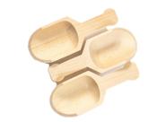 Conchas de madeira Perfectware PW Scoop 4-10 Mini (pacote com 10)