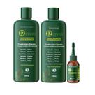 Cond + Hidratante 500ml + Loção 60ml Tonificante 12 Ervas