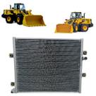 CONDENSADOR AGRIC. MAQUINA PA CARREGADEIRA KOMATSU WA320 / WA200 FLUXO PARALELO OEM: 447710-8641/OEM: 245-7866 Única