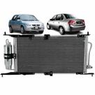 Condensador Ar Condicionado Corsa Classic 03 À 10 C/ Filtro