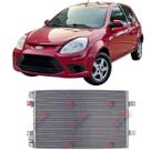 Condensador Ar Condicionado Fiesta 2001 Em Diante Ka 2008 Ate 2012 Troller Fluxo Paralelo