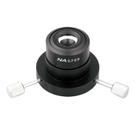 Condensador para microscópio AmScope DK-DRY100 de campo escuro seco 37 mm Condensador para microscópio AmScope DK-DRY100 de campo escuro seco 37 mm