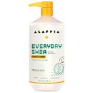 Condicionador Alaffia EveryDay Shea hidrata 946 ml de baunilha e menta