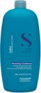 Condicionador Alfaparf Semi Di Lino Curls Low 1L hidrata nutre define cachos macios controlados e ondulados