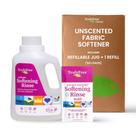 Condicionador amaciador de tecidos Truly Free 1,5 L com frasco de 50 onças Condicionador amaciador de tecidos Truly Free 1,5 L com frasco de 50 onças