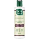 Condicionador Boni Natural Argan Linhaca Hidratacao Brilho Sem Sulfato Sem Parabenos Vegano 300ml