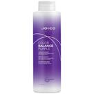 Condicionador Color Balance Purple Para Cabelos Loiros ou Grisalhos Elimine os Tons Amarelos Aumente a Vibração e o Brilho da Cor Proteção UV 1 litro