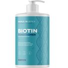 Condicionador de biotina para cabelos finos Condicionador volumizador para cabelos finos e fracos Sem sulfato, parabenos e silicone com proteínas vegetais nutritivas, óleo de argão, chá verde e vitaminas B (32 fl oz)